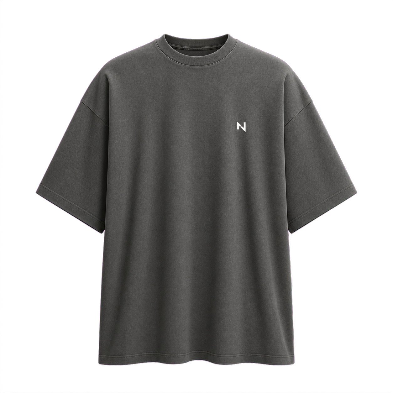 Frente tridimensional de la playera Negra
